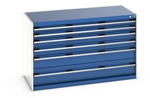 Cubio 6 Drawer Cabinet 1300W x 650D x1000H 40022109.**